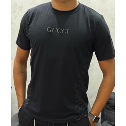 Camiseta Premium Gucci - Preto - 02367 - Conceito 62