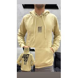 Blusão Moletom Nike - Bege - 02758 - Conceito 62