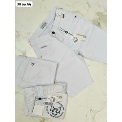 Bermuda Jeans CK - Branco - 02738 - Conceito 62