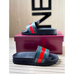 Chinelo Slide Gucci - Preto - 03001 - Conceito 62