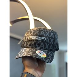 Boné AX - Preto/cinza - 03760 - Conceito 62