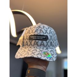 Boné AX - Branco/Cinza - 03765 - Conceito 62