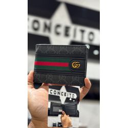 Carteira Gucci Preto - 02592 - Conceito 62