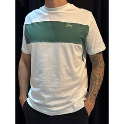Camiseta Peruana Lcst - Branco/Verde - 02326 - Conceito 62
