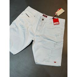 Bermuda Jeans DSL - Branco - 02750 - Conceito 62