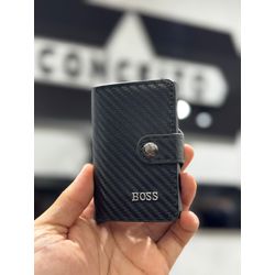 Porta Cartão BSS - Preto - 02596 - Conceito 62