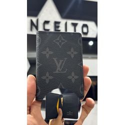 Porta Cartão LV - Preto - 02599 - Conceito 62