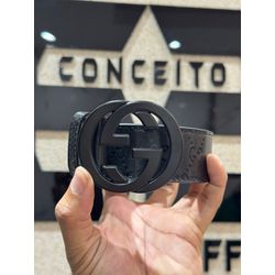 Cinto Gucci - Preto - 03099 - Conceito 62