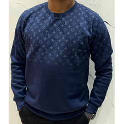 Blusão Moletom LV - Azul - 02904 - Conceito 62