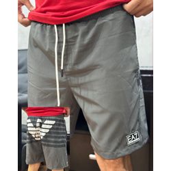 Short Griffe EA7 - Cinza - 02176 - Conceito 62