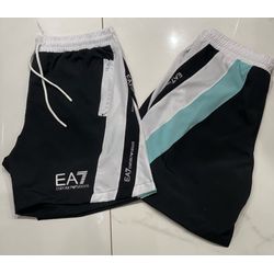 Short Griffe EA7 - Preto - 02182 - Conceito 62