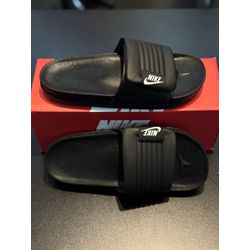 Chinelo Slide Nike Velcro - Preto - 02256 - Conceito 62