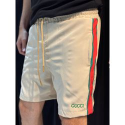 Short Griffe Gucc - Bege - 02603 - Conceito 62