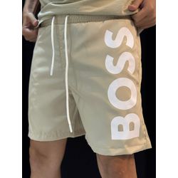 Short Griffe BSS - Bege - 03535 - Conceito 62
