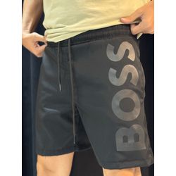 Short Griffe BSS - Preto/Preto - 03532 - Conceito 62