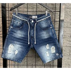 Bermuda Jeans Jogador - 03514 - Conceito 62