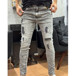 Calça Jeans Brown - Cinza - 02581 - Conceito 62