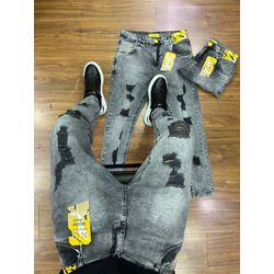 Calça Jeans Brown - Cinza - 02582 - Conceito 62