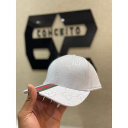 Boné Gucci - Branco - 02243 - Conceito 62