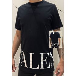 Camiseta Peruana Valentin - Preto - 03406 - Conceito 62
