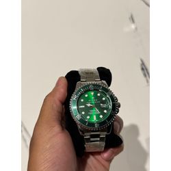 Relógio Rolex - Cinza/Verde - 02929 - Conceito 62
