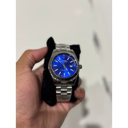 Relógio Rolex - Cinza/Azul - 02938 - Conceito 62