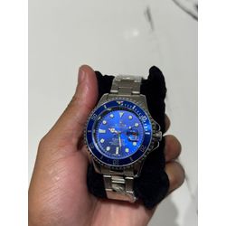 Relógio Rolex - Cinza/Azul - 02928 - Conceito 62