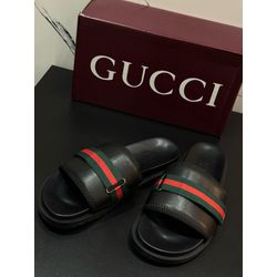 Chinelo Slide Gucci - Preto - 02168 - Conceito 62