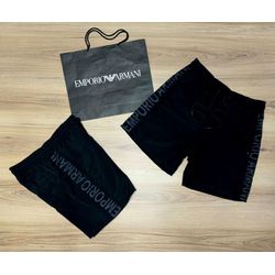 Short Griffe Emporio - Preto - 02446 - Conceito 62