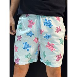 Short Ultra Griffe Villa - Azul/Est - 02885 - Conceito 62
