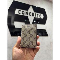 Porta Cartão Gucci Bege Chines - 00416 - Conceito 62