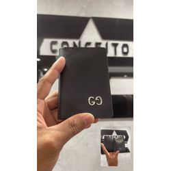 Porta Cartão Gucci Preto Chines - 00420 - Conceito 62