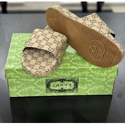 Chinelo Slide Gucci Bege - 00482 - Conceito 62