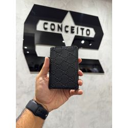 Porta Cartão Gucci Preto - 00574 - Conceito 62