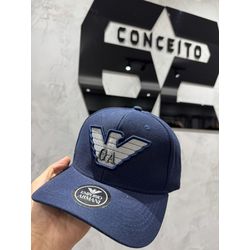 Boné Armani Azul Escuro - 00779 - Conceito 62