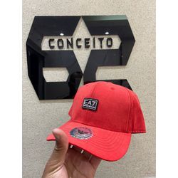 Boné EA7 Vermelho - 00782 - Conceito 62