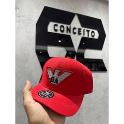 Boné Armani Vermelho - 00783 - Conceito 62