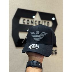 Boné Emporio PReto/Cinza - 00795 - Conceito 62