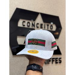 Boné Gucci Branco - 00798 - Conceito 62