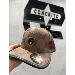 Boné Gucci Bege - 00808 - Conceito 62