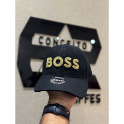 Boné BSS Preto/Dourado - 00821 - Conceito 62