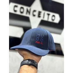 Boné Hugo Azul Escuro - 00827 - Conceito 62
