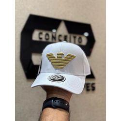 Boné Armani Branco - 00757 - Conceito 62