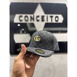 Boné Gucci Preto - 00834 - Conceito 62