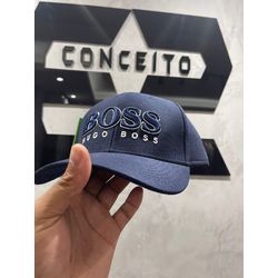 Boné Boss Azul Escuro - 00849 - Conceito 62