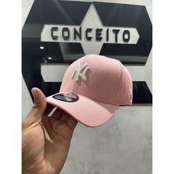 Boné New Era Rosa/Branco - 00866 - Conceito 62