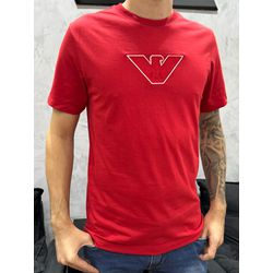 Camiseta Premium Armani Vermelho - 01163 - Conceito 62