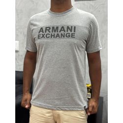 Camiseta Premium Armani Cinza - 01179 - Conceito 62