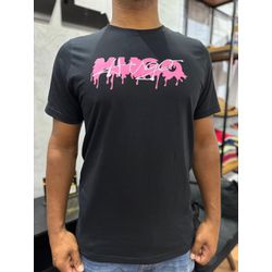 Camiseta Premium Hugo Preto - 01186 - Conceito 62