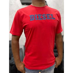 Camiseta Premium DSL Vermelho/Azul - 01283 - Conceito 62